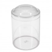 バイオマスPET円筒ケース（ドーム蓋）80φ×55H[入数:50] | テイクアウト