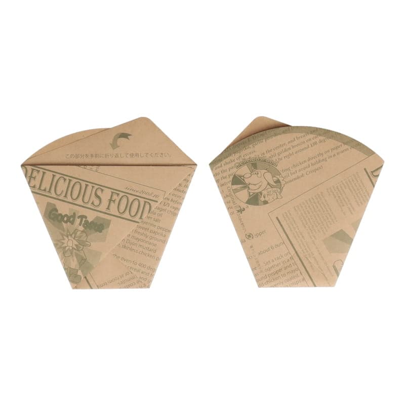 フライドバッグ02 M(茶)[入数:1,000]