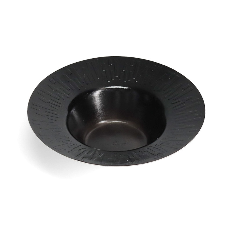 スープ皿 ブラック パルプ PLA ソリア solia[入数:400]