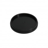 71φPEかぶせ蓋 黒[入数:2,000]|アイスカップ・ヨーグルトカップ|デザート容器