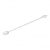 BPマドラースプーン#130(A) ホワイト バラ[入数:10,000]|スプーン・フォーク・ナイフ・マドラー|カトラリー＆テーブルウエア