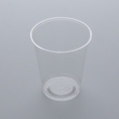 【※欠品中※】クリアーカップ9オンス 無地袋入れR[入数:2,500]|飲料用プラスチックコップ|ドリンクカップ