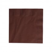 カラーナプキン  チョコレート MC-24 2PLY4折 約330×330mm[入数:3,000]|ナプキン・テーブルクロス|カトラリー＆テーブルウエア