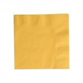 カラーナプキン  レモン MC-24 2PLY4折 約330×330mm[入数:3,000]|ナプキン・テーブルクロス|カトラリー＆テーブルウエア