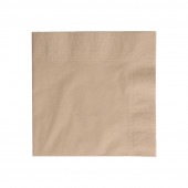 カラーナプキン  カフェオレ MC-24 2PLY4折 約330×330mm[入数:3,000]|ナプキン・テーブルクロス|カトラリー＆テーブルウエア