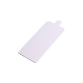 長角ケーキトレー(白) 40×100[入数:2,000]|ケーキトレー|デザート容器