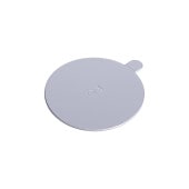 85φケーキトレー (銀)[入数:2,000]|ケーキトレー|デザート容器