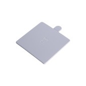 正角ケーキトレー 70 (銀)[入数:3,000]|ケーキトレー|デザート容器