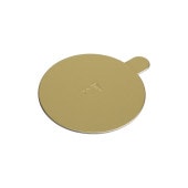 80φケーキトレー（金）[入数:2,000]|ケーキトレー|デザート容器