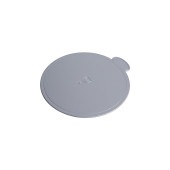シルバー取手付台紙(4寸)138φ釘なし[入数:500]|ケーキトレー|デザート容器
