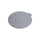 シルバー取手付台紙(4.5寸)157φ釘付[入数:500]|ケーキトレー|デザート容器