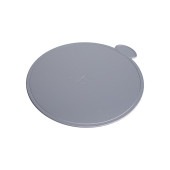 シルバー取手付台紙(5寸)181φ釘なし[入数:400]|ケーキトレー|デザート容器