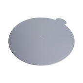 シルバー取手付台紙(6寸)207φ釘なし[入数:400]|ケーキトレー|デザート容器