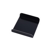 アビルプレート（黒）65角[入数:2,000]|ケーキトレー|デザート容器