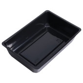 小鉢65-長8割3倍黒(B) HIPS[入数:2,000]|弁当ケース・仕切|お弁当容器