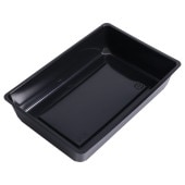 小鉢70-長8割3倍黒(B)HIPS[入数:2,000]|弁当ケース・仕切|お弁当容器