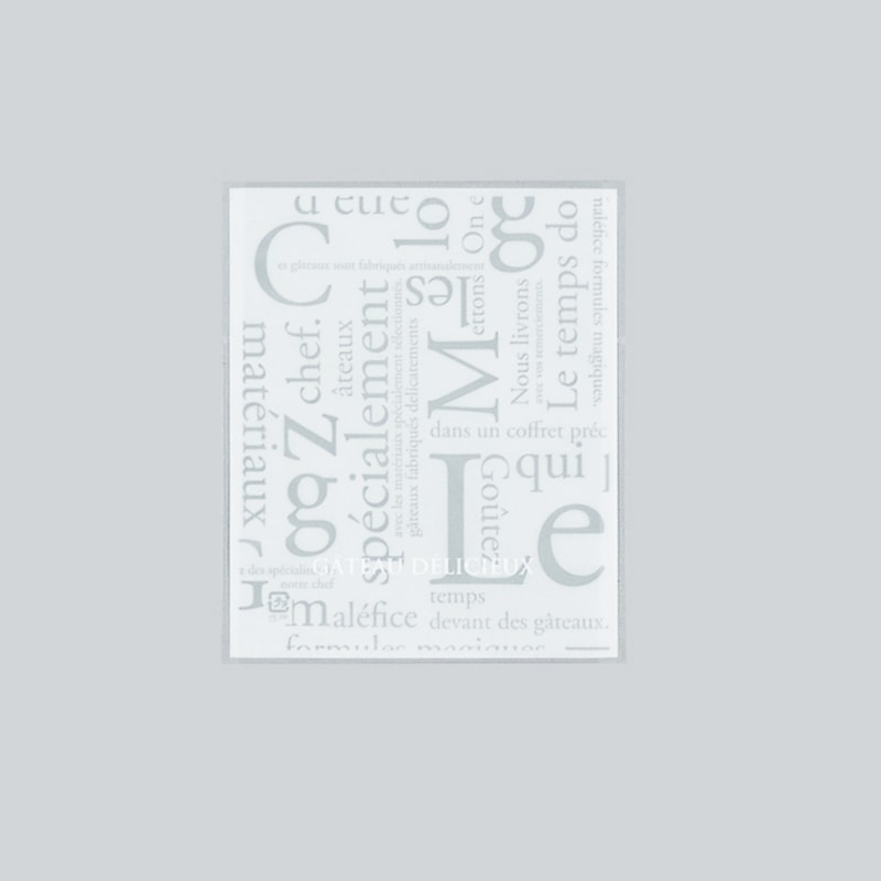 カマスGT No.1 洋柄ホワイトバラ[入数:100]