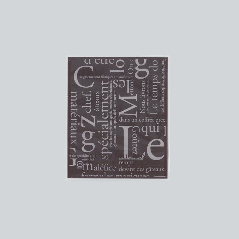 カマスGT No.1 洋柄ブラウン バラ[入数:100]