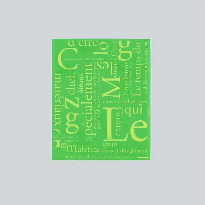 カマスGT No.2 洋柄グリーン バラ[入数:100]