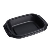 FTデリプレ角18-13(32)耐寒黒[入数:900]|プラスチック弁当容器|お弁当容器