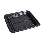 FTレンジ角20-20(25) 耐寒黒[入数:400]|プラスチック弁当容器|お弁当容器