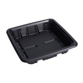 FTレンジ角20-20(40) 耐寒黒[入数:400]|プラスチック弁当容器|お弁当容器