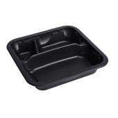 FT-TS18-18-1(35) 耐寒黒[入数:600]|プラスチック弁当容器|お弁当容器