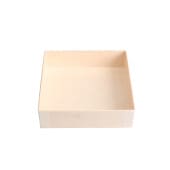 ワンタッチエコウッド FD-435B-38H 正角[入数:400]|木製容器|お弁当容器