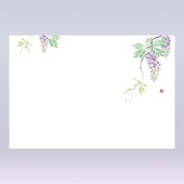 テーブルマット上質紙 尺3寸 藤[入数:3,000]