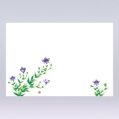 テーブルマット上質紙 尺3寸 キキョウ[入数:3,000]