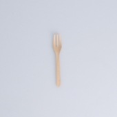 木製フォーク 100 バラ(100本入透明袋)[入数:10,000]|スプーン・フォーク・ナイフ・マドラー|カトラリー＆テーブルウエア