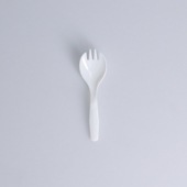 フォークスプーン#110 白 バラ(500本×10袋)[入数:5,000]|スプーン・フォーク・ナイフ・マドラー|カトラリー＆テーブルウエア