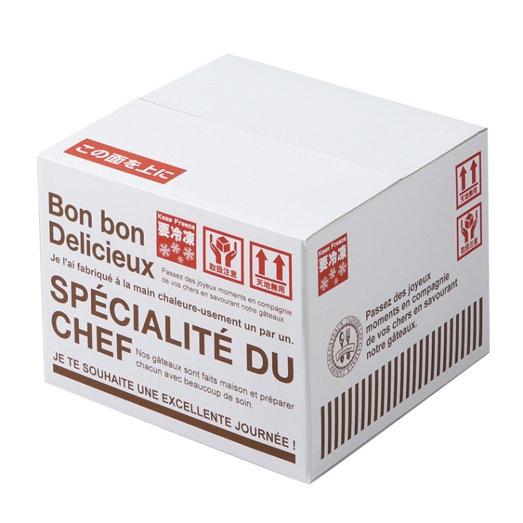 冷凍ケーキ配送用段ボール 6号[入数:100]