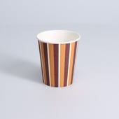 SM-205-3 ストライプ[入数:2,500]|飲料用紙コップ|ドリンクカップ