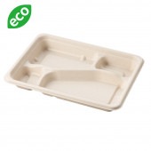 SBT-4区切りパルプモールドYB（C)[入数:300]