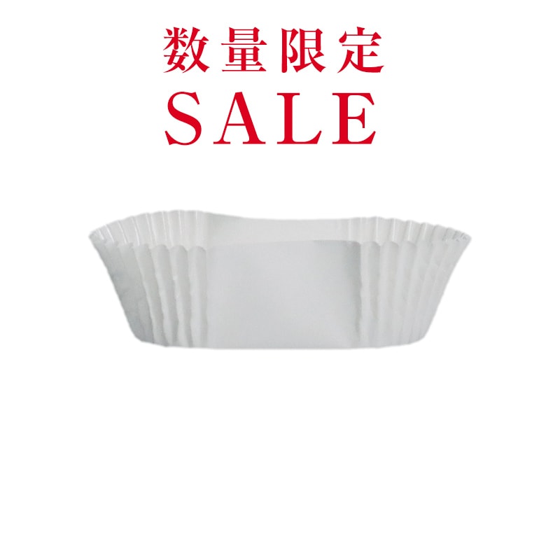 【※欠品中※】【SALE】純白ペット小判77×42×27H(10S)[入数:12,000]