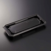 HS澄板 24-11 BK 身[入数:800]|寿司容器