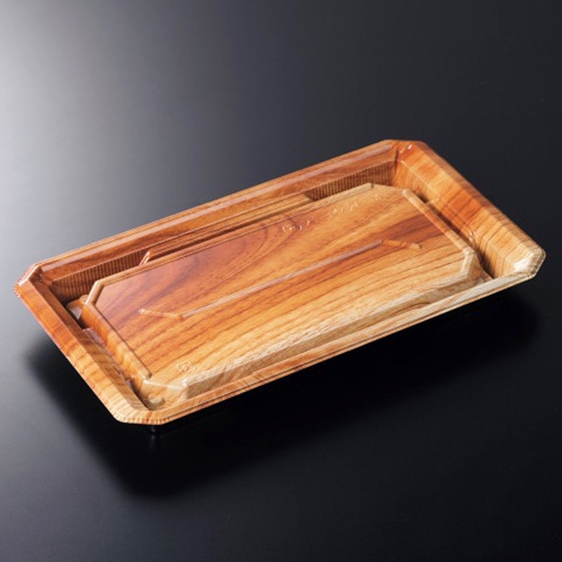 HS澄板 26-14 つきBR-BK 身[入数:600]|寿司容器