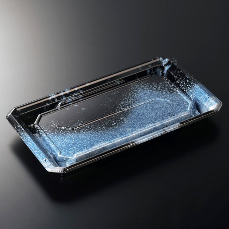 HS澄板 26-14 天目B-BK 身[入数:600]|寿司容器