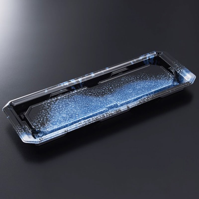 HS澄板 30-11 天目B-BK 身[入数:600]|寿司容器