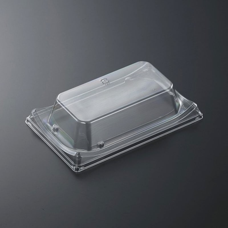 HS波ね皿 18-11 蓋 (CAPG)[入数:1,200]|寿司容器