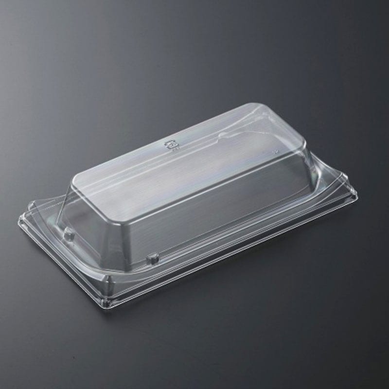 HS波ね皿 21-11 蓋 (CAPG)[入数:1,200]|寿司容器