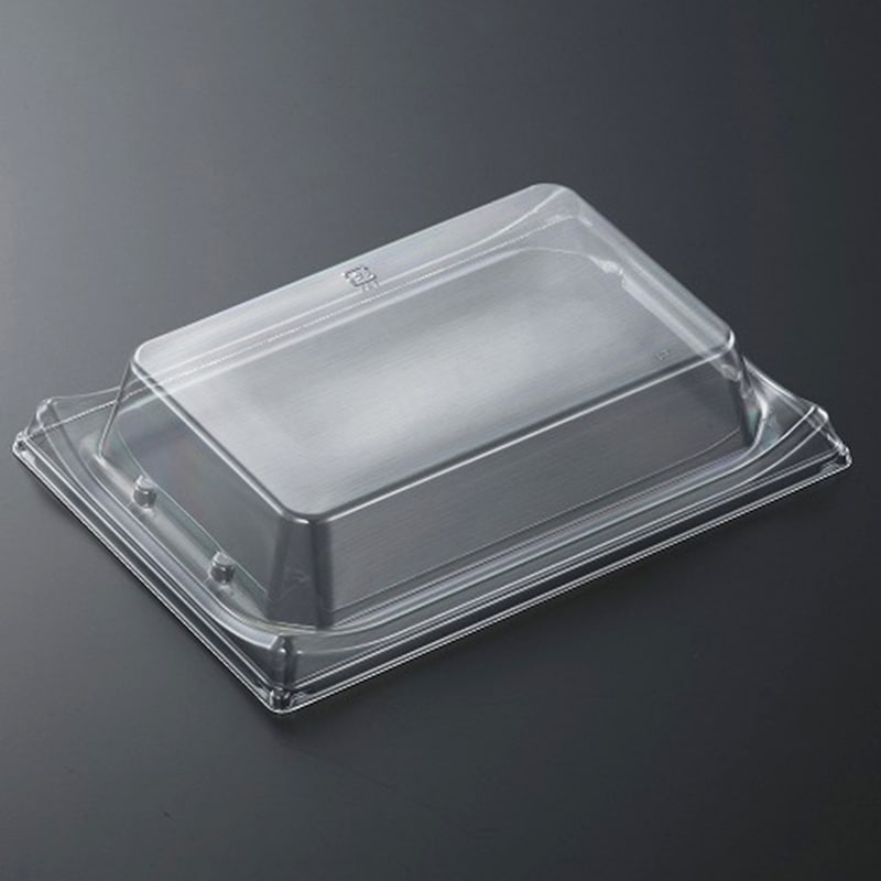 HS波ね皿 21-15 蓋 (CAPG)[入数:600]|寿司容器