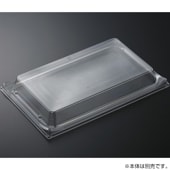 HS波ね皿 33-21 蓋 (CAPG)[入数:300]|寿司容器