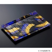 HS波ね皿 33-21光琳BK-BK身-1[入数:300]|寿司容器