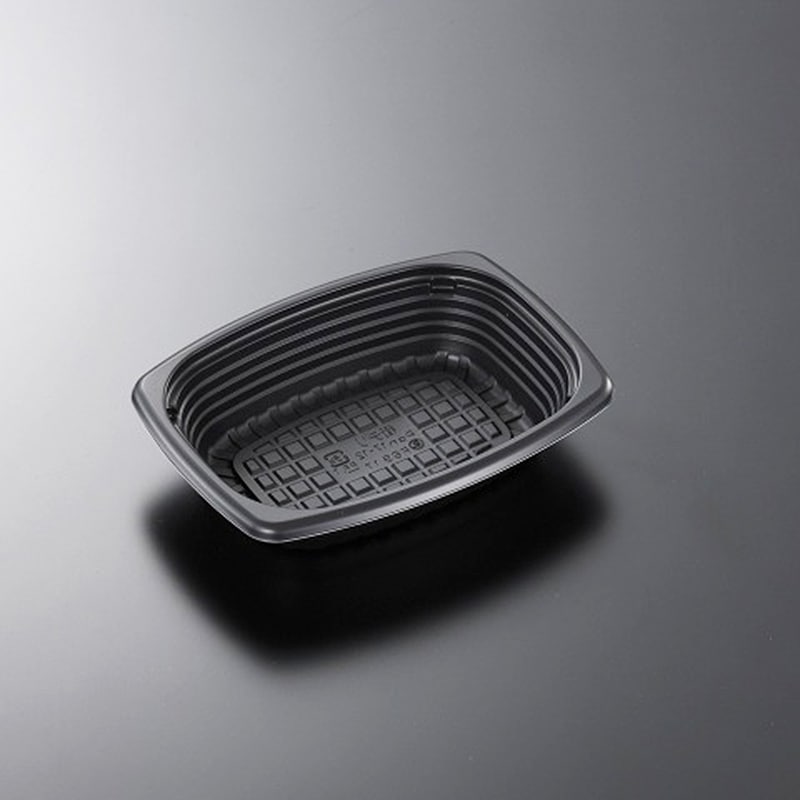 CT街デリ PAN17-12 BK 身[入数:1,200]|お惣菜用プラスチック容器|お惣菜容器