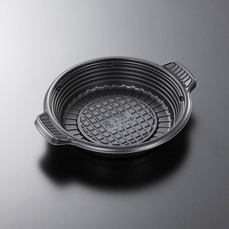 CT街デリ PAN18 BK 身[入数:900]|お惣菜用プラスチック容器|お惣菜容器