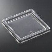 CFAキャセロ 4K 100 平蓋 S[入数:1,800]|お惣菜用プラスチック容器|お惣菜容器