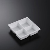 SDキャセロ 15-15 4S W 身[入数:800]|お惣菜用プラスチック容器|お惣菜容器