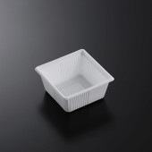 SDキャセロ 4K 100-46 W 身[入数:1,800]|お惣菜用プラスチック容器|お惣菜容器